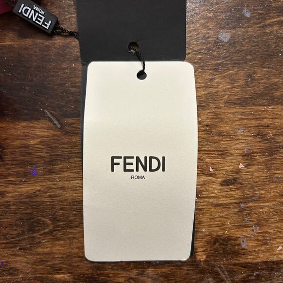 Fendi x Nicki Minaj Pink Prints On Cutout Swimsuit Cut Out Side Monogram Large - Picture 6 of 7